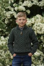 Load image into Gallery viewer, BOYS HALF ZIP SWEATER