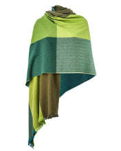 Load image into Gallery viewer, Avoca Oh Lordy Gracie Stole Green