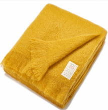 Load image into Gallery viewer, Avoca Mohair Throw Amber
