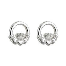 Load image into Gallery viewer, Children's  Silver Harp Earrings

