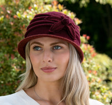 Load image into Gallery viewer, Ladies Wool Hat Style OD Burgundy
