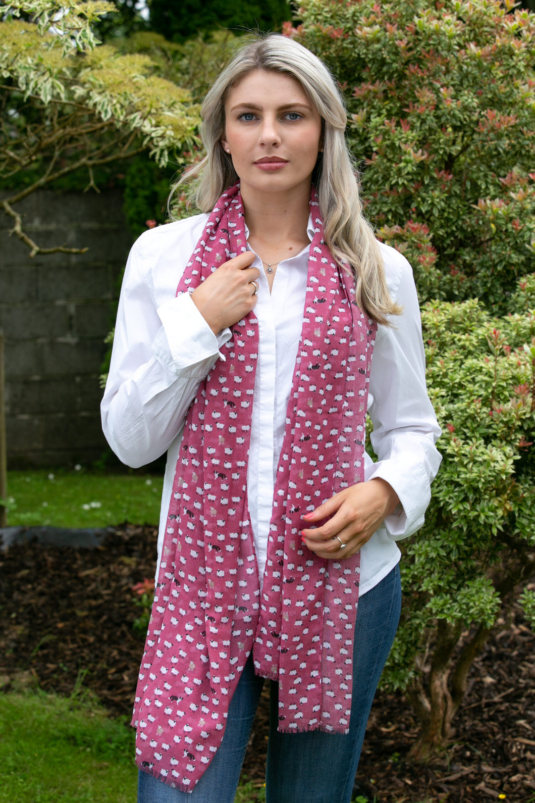 Mini Sheep and Dog Scarf