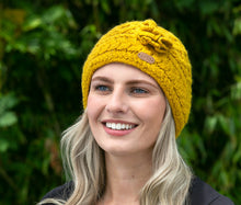 Load image into Gallery viewer, Aran Trellis Design Pullon Hat
