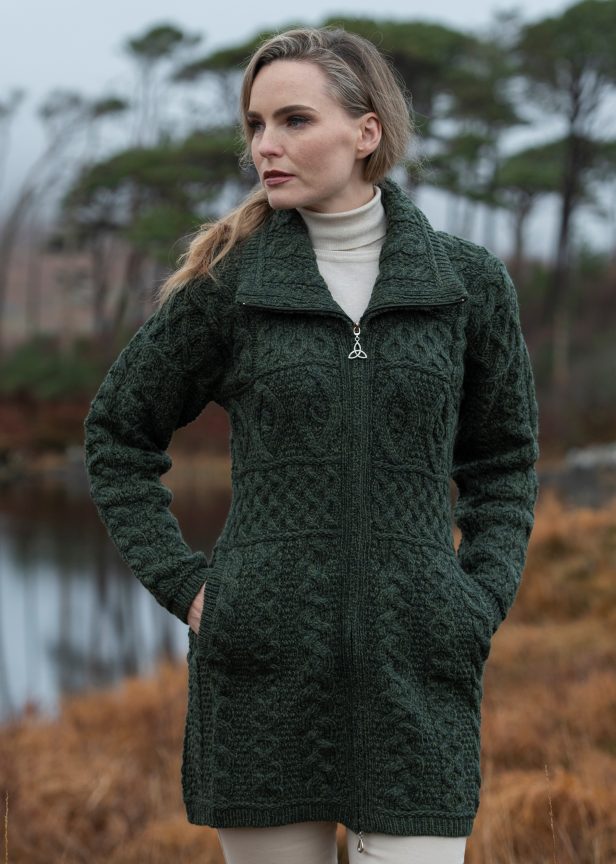 GLENDALOUGH DOUBLE COLLAR COAT