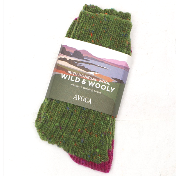 AVOCA Wild & Wooly Donegal Men's Socks