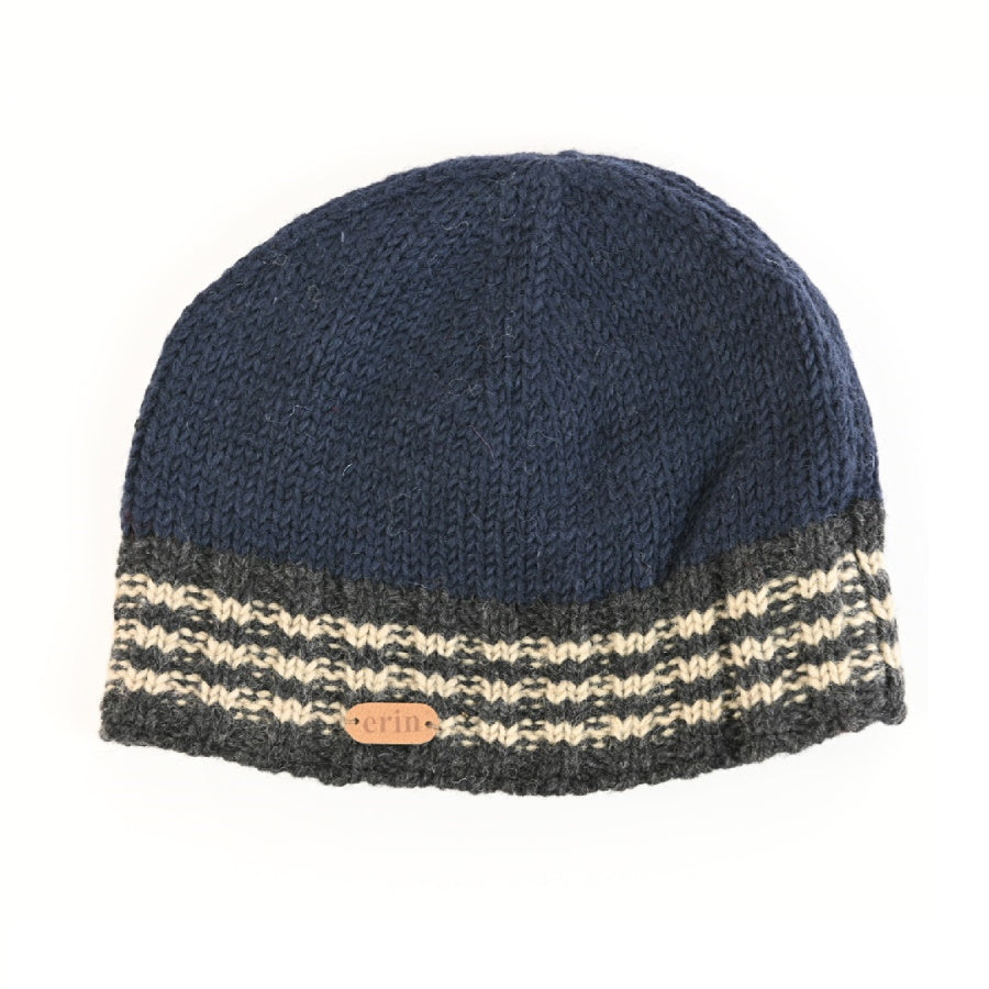 Rib Pull-on Hat Navy