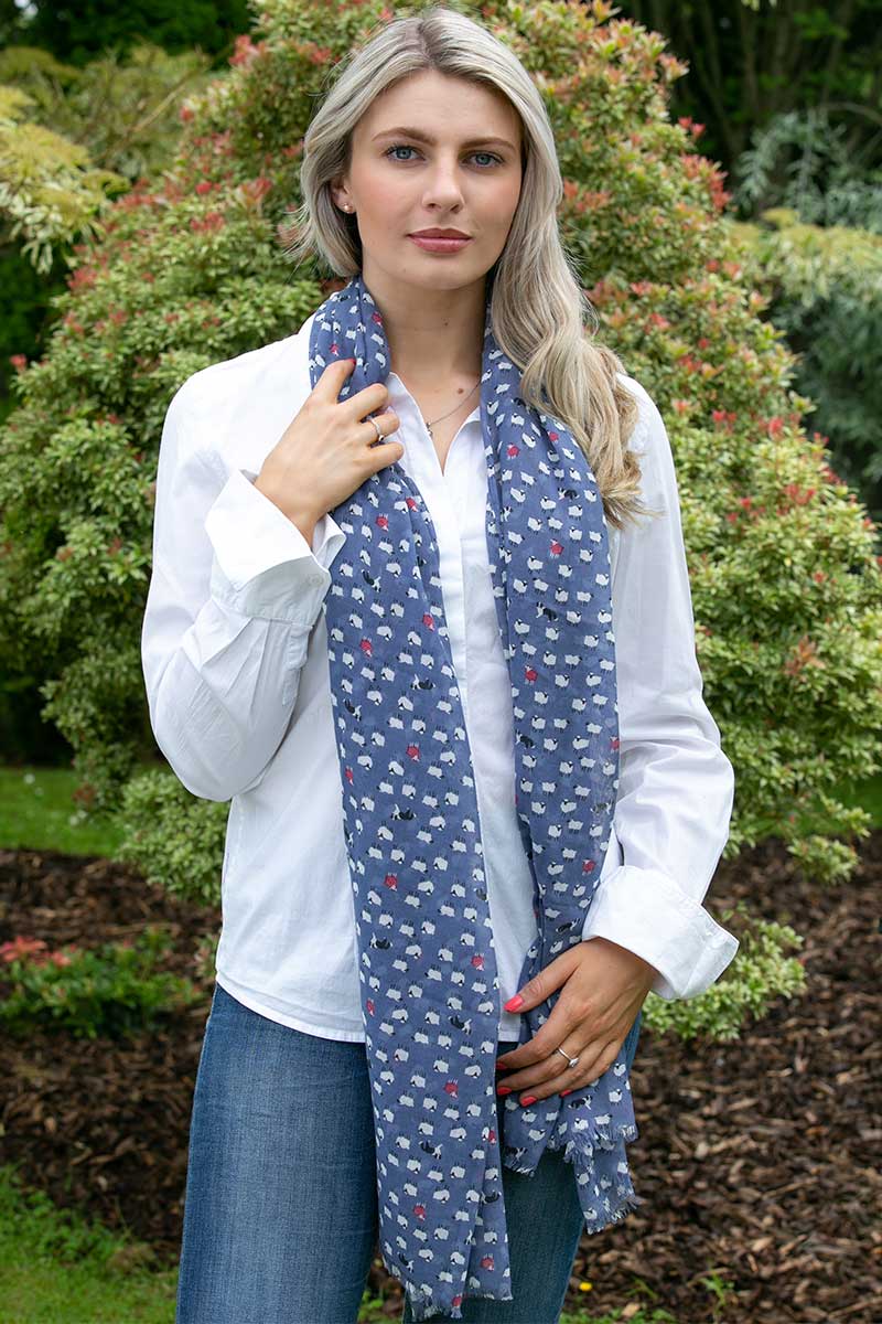 Mini Sheep and Dog Scarf