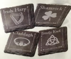 Irish Slate Coasters